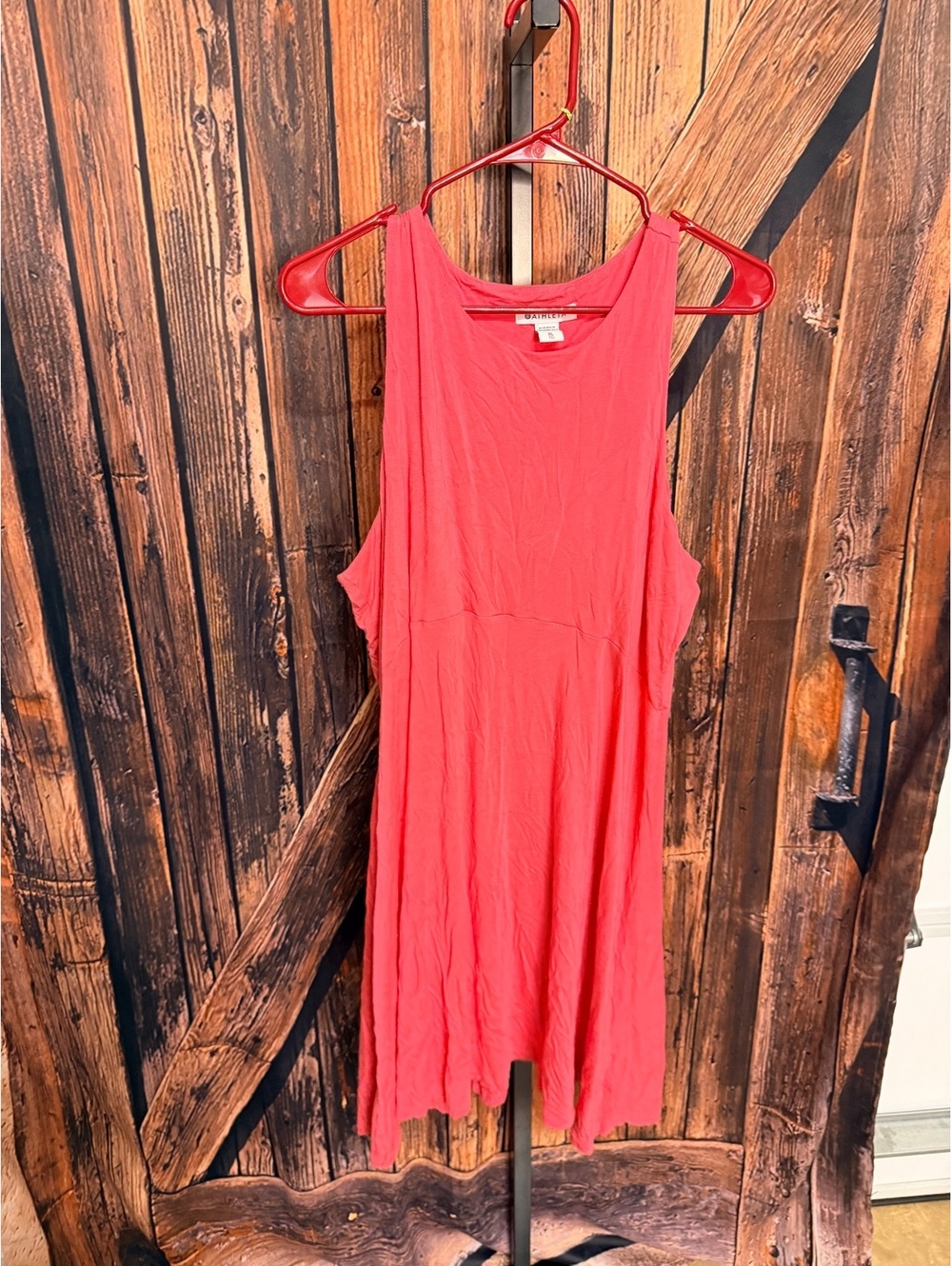 Athleta Sleeveless Coral Dress XL